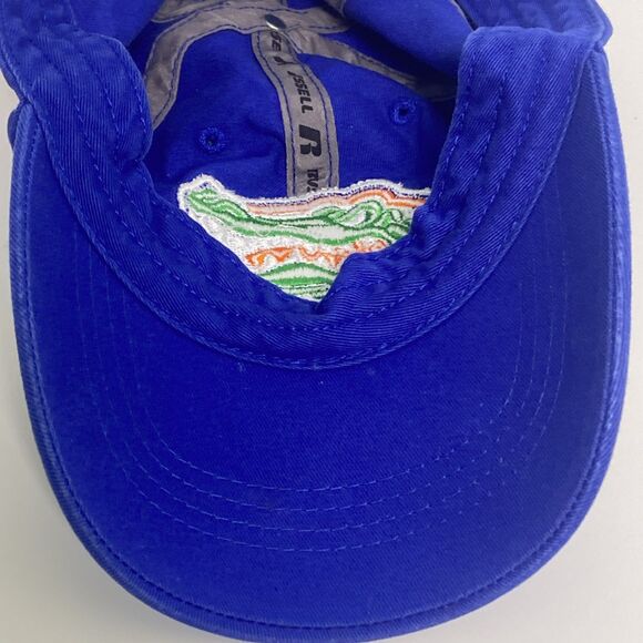 Florida Gators Blue Strap Back Adjustable Baseball Hat Cap Embroidered Logo - Picture 7 of 8
